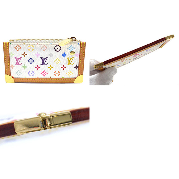 Louis Vuitton Pochette Clemency Wallet Multicolor White - Picture 5 of 5